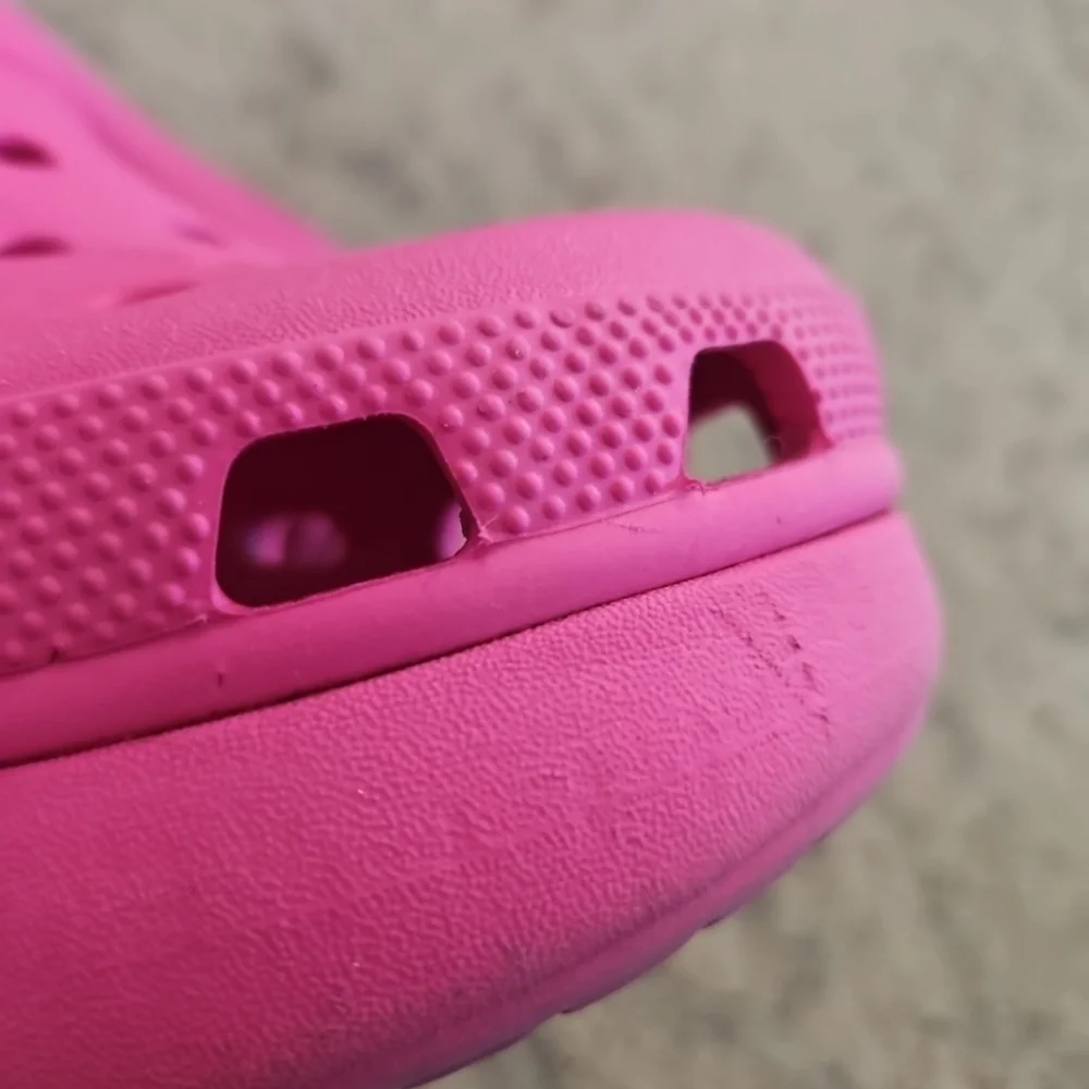 Crocs Classic Womens Pink Crush Platform Comfortable Slip-On Causal Clog 7 - Picture 12 of 13